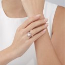 COLOURED DIAMOND RING