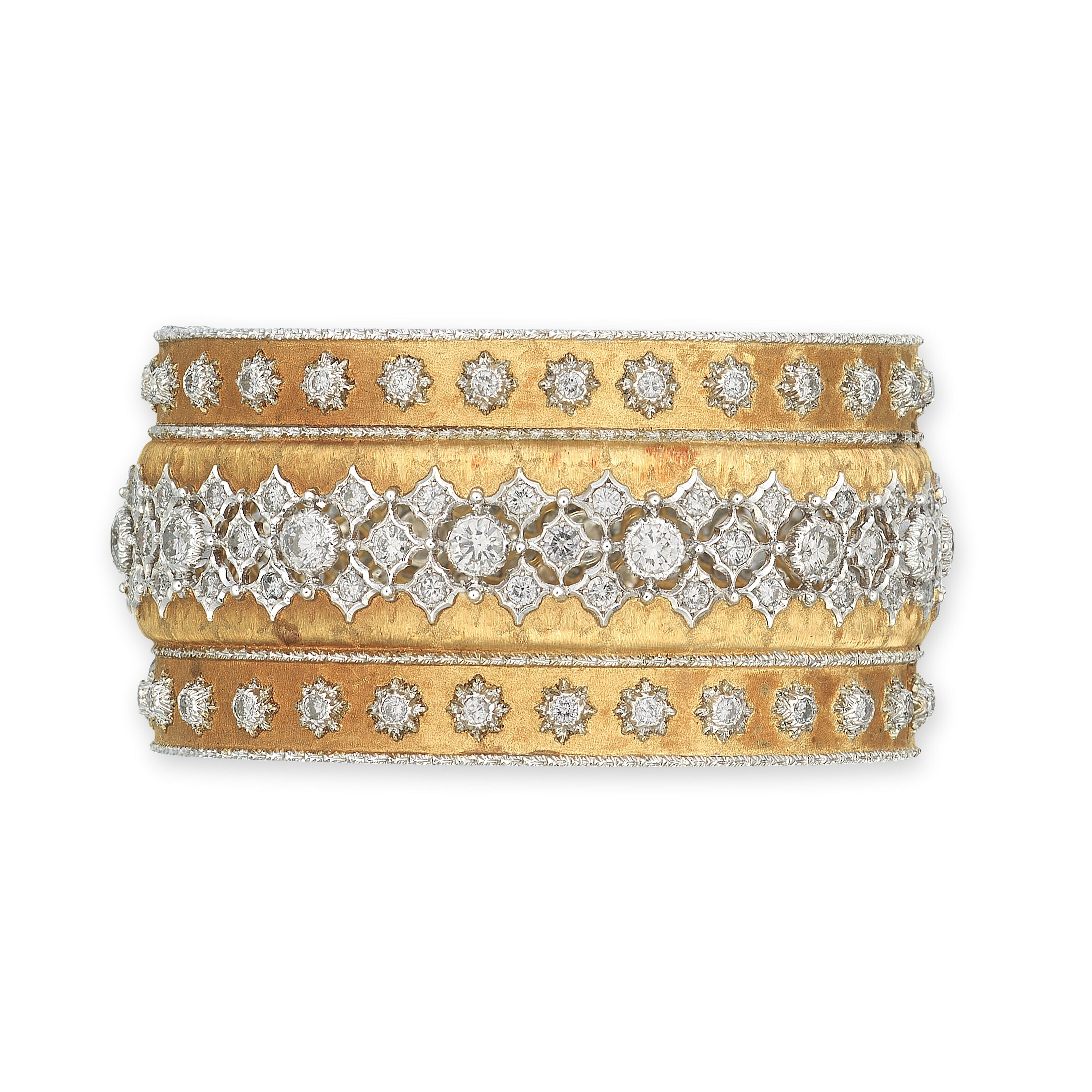 BUCCELLATI DIAMOND BANGLE