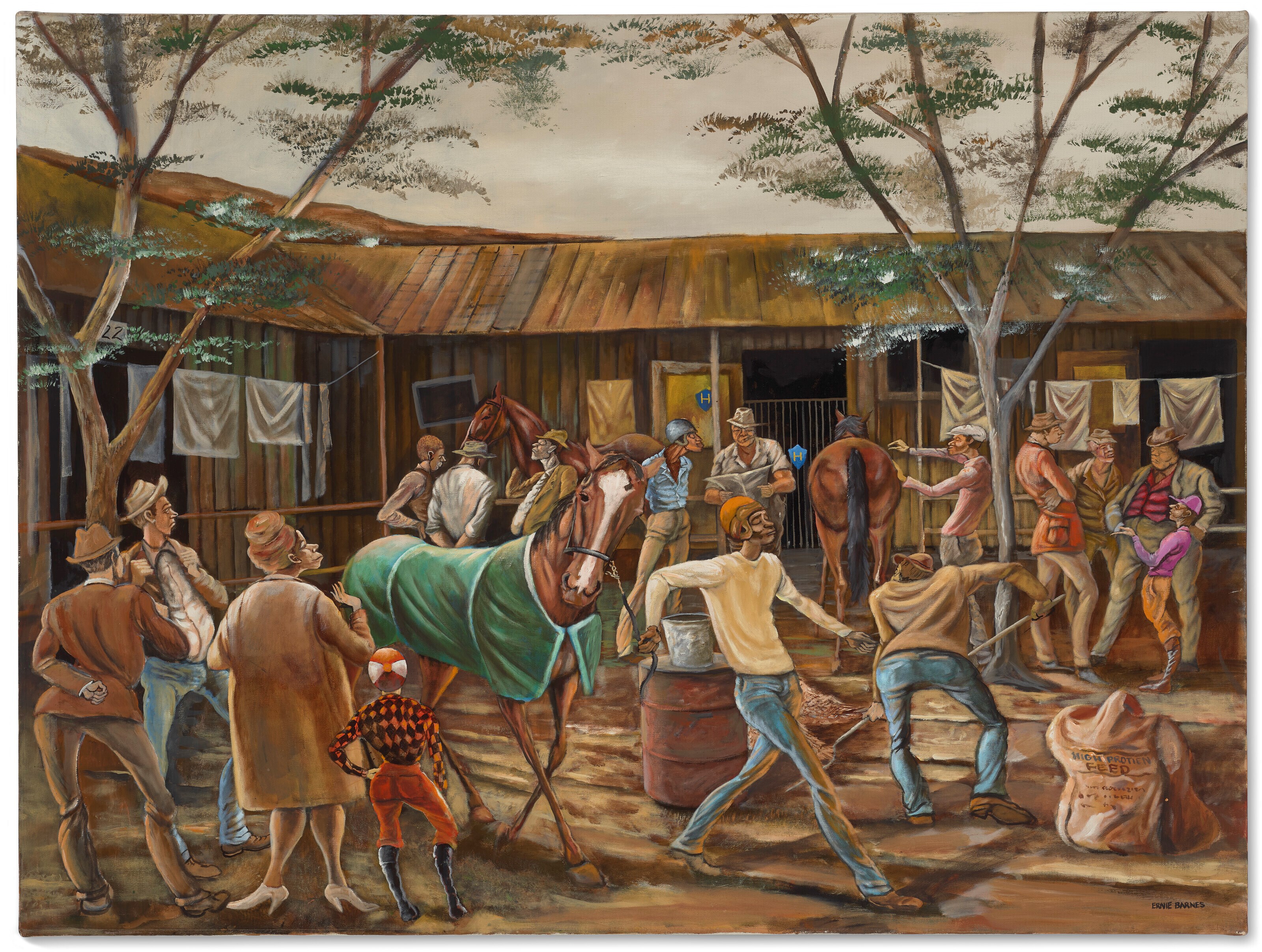ERNIE BARNES (1938-2009)