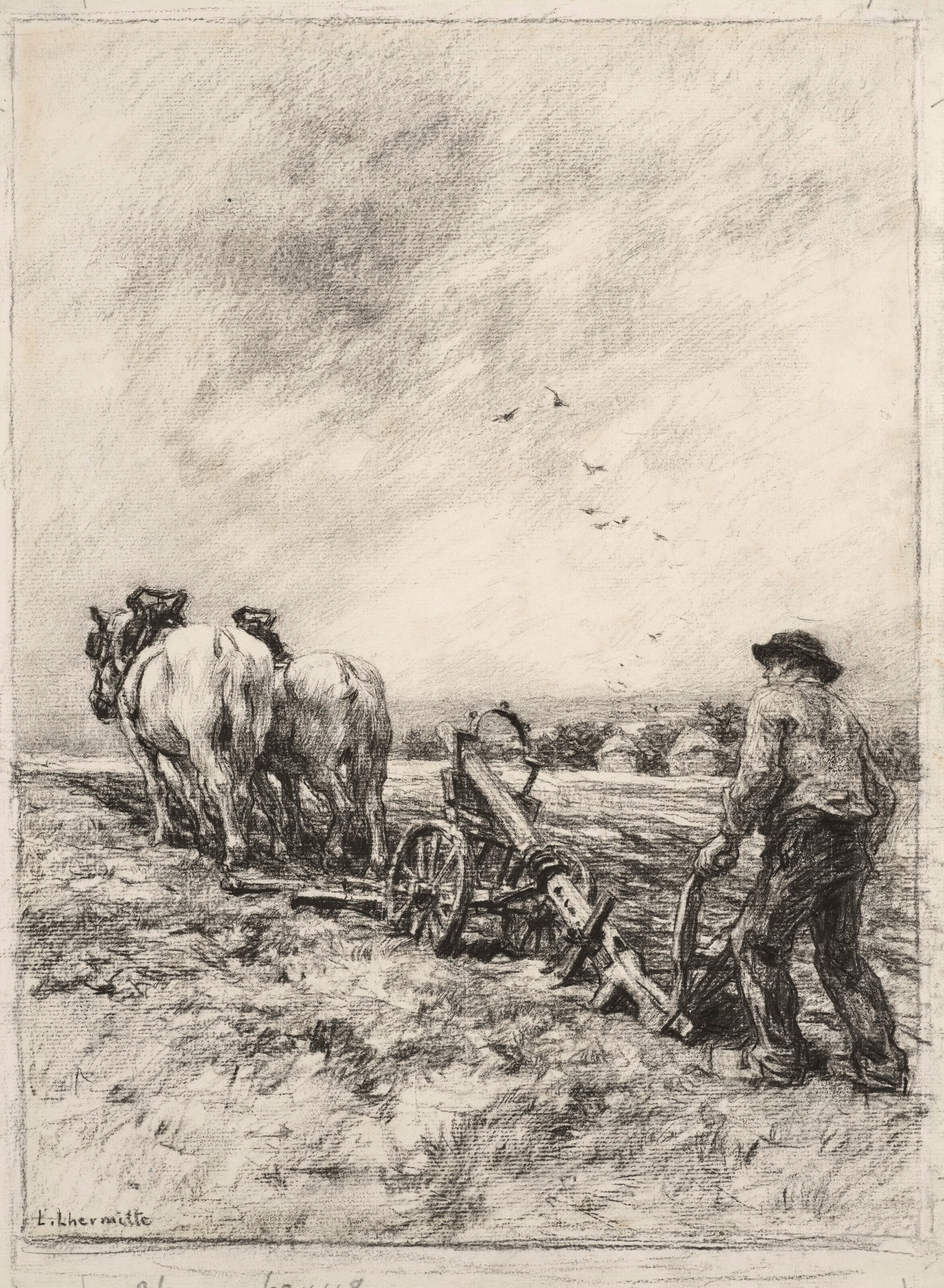 LÉON-AUGUSTIN LHERMITTE (MONT-SAINT-PÈRE 1844-1925 PARIS)