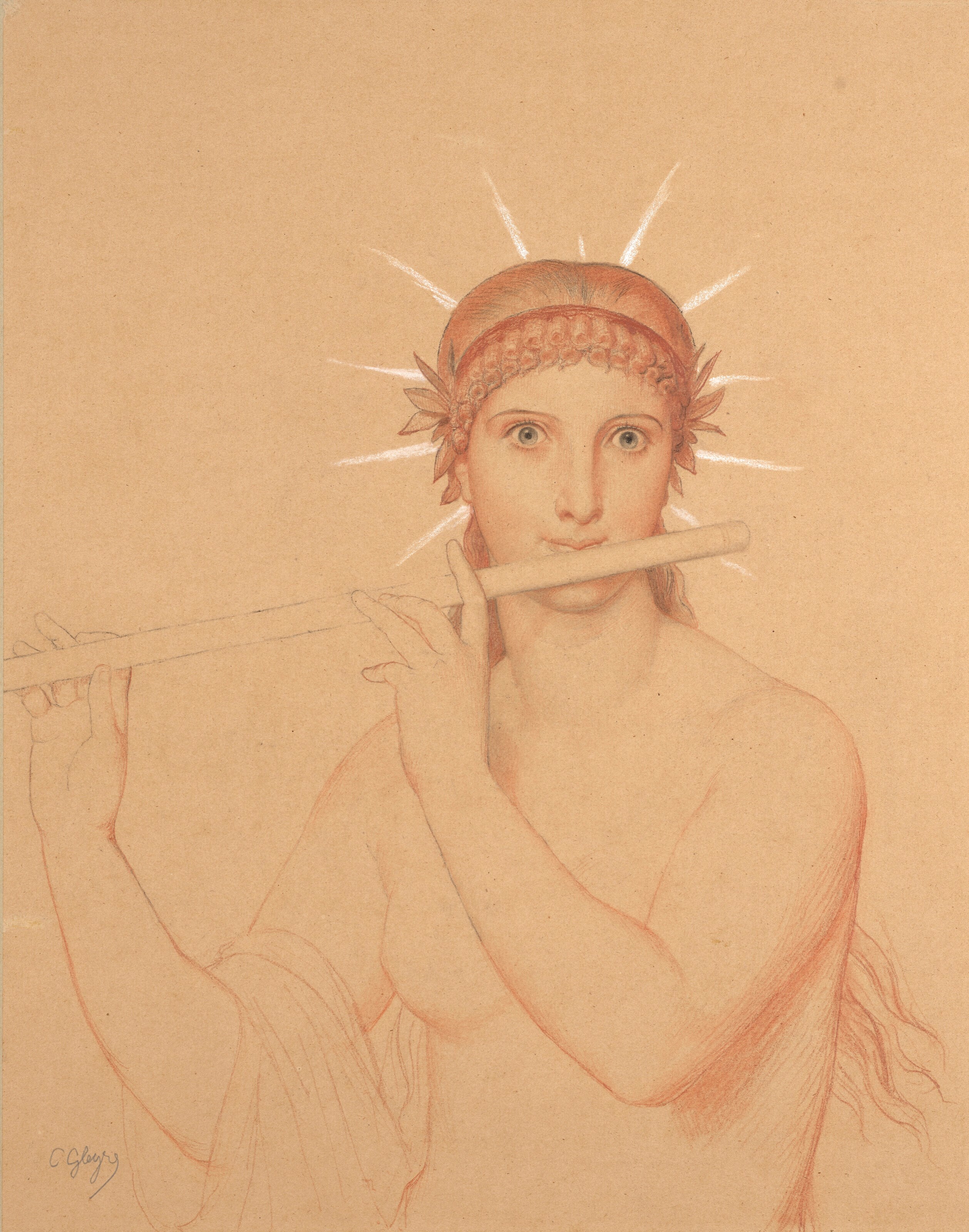 CHARLES GLEYRE (CHEVILLY 1808 - PARIS 1874)