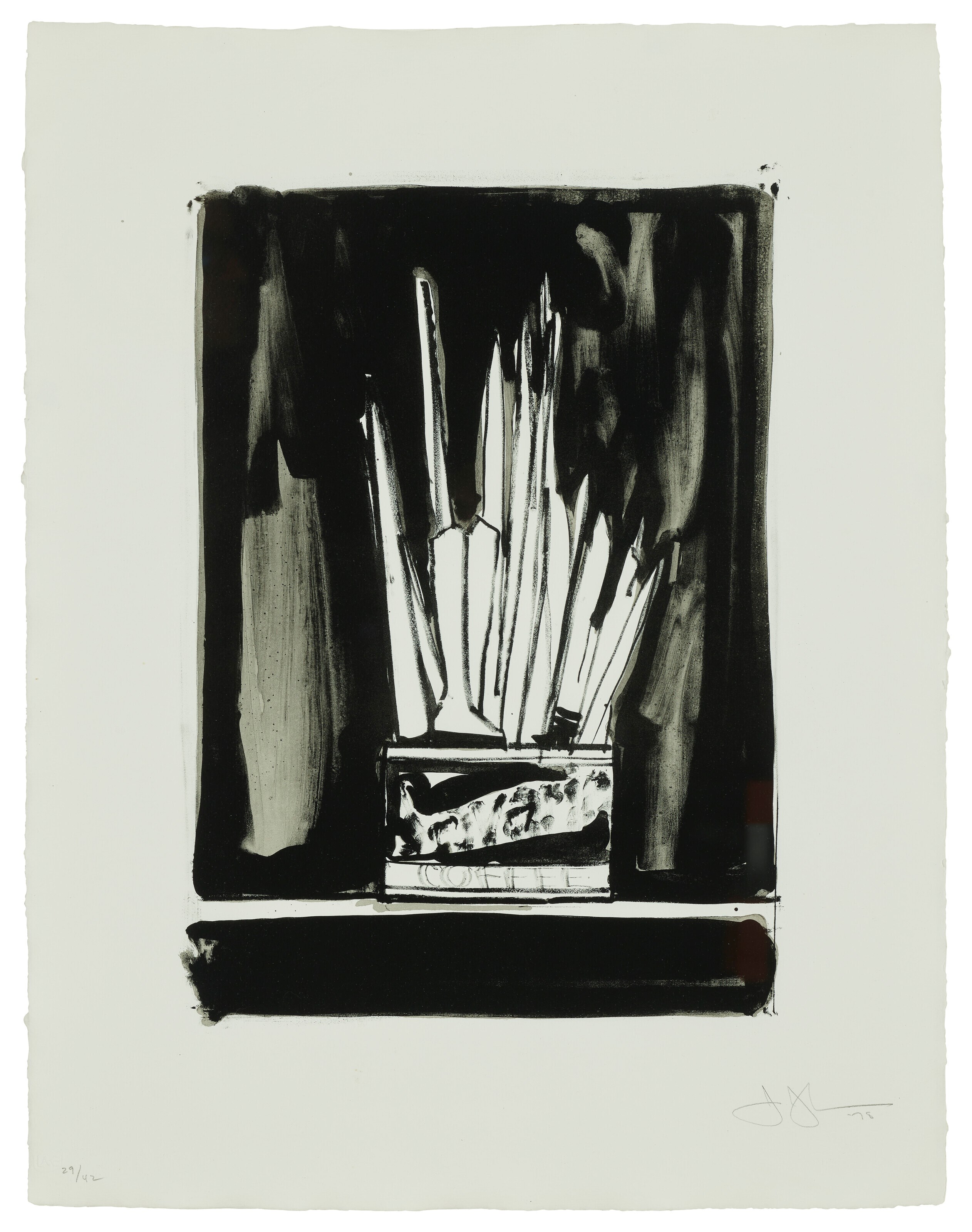 JASPER JOHNS (B. 1930)