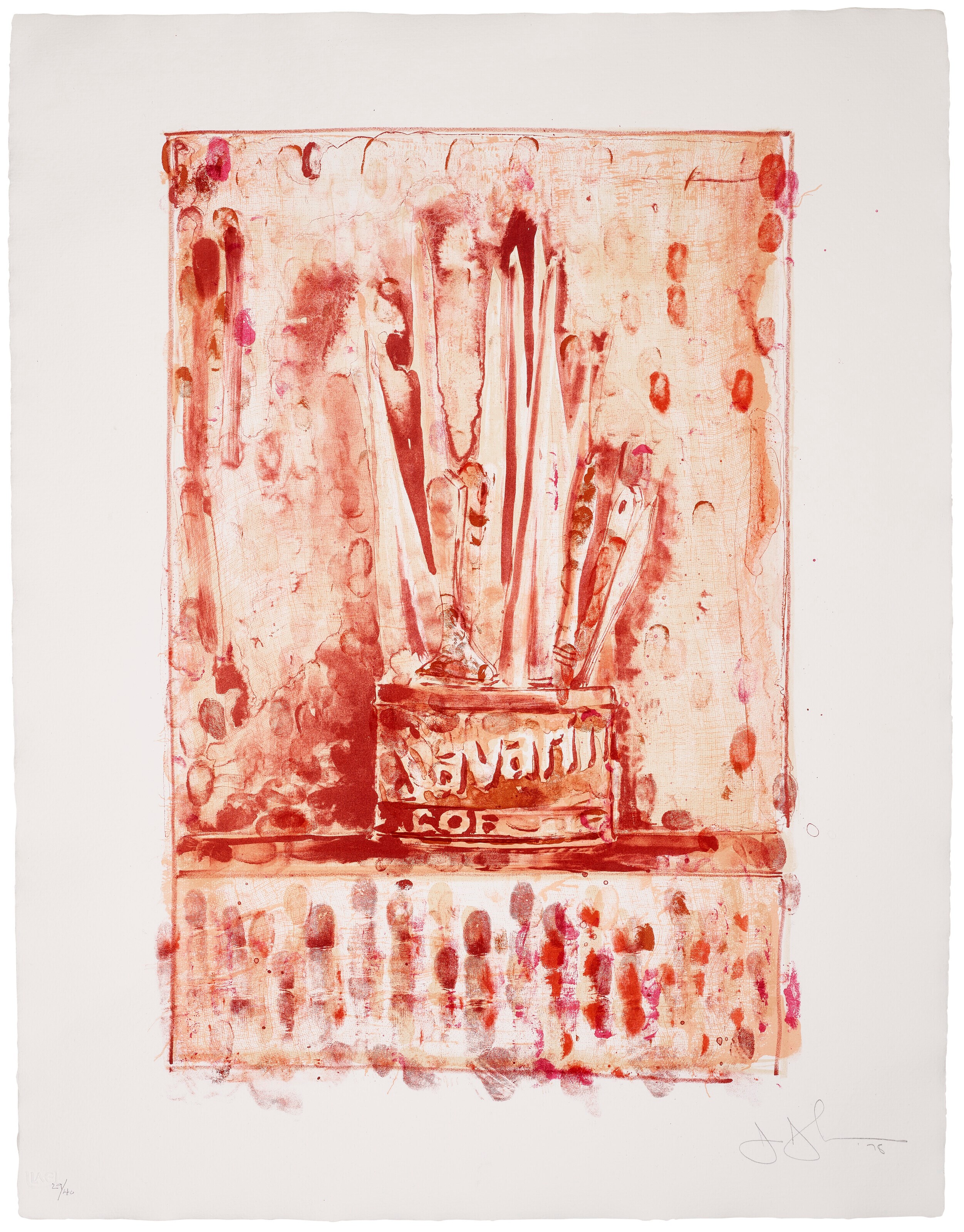 JASPER JOHNS (B. 1930)