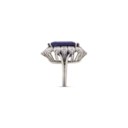 SAPPHIRE AND DIAMOND RING
