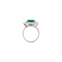 EMERALD AND DIAMOND RING