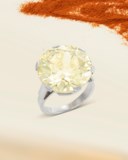 COLOURED DIAMOND RING