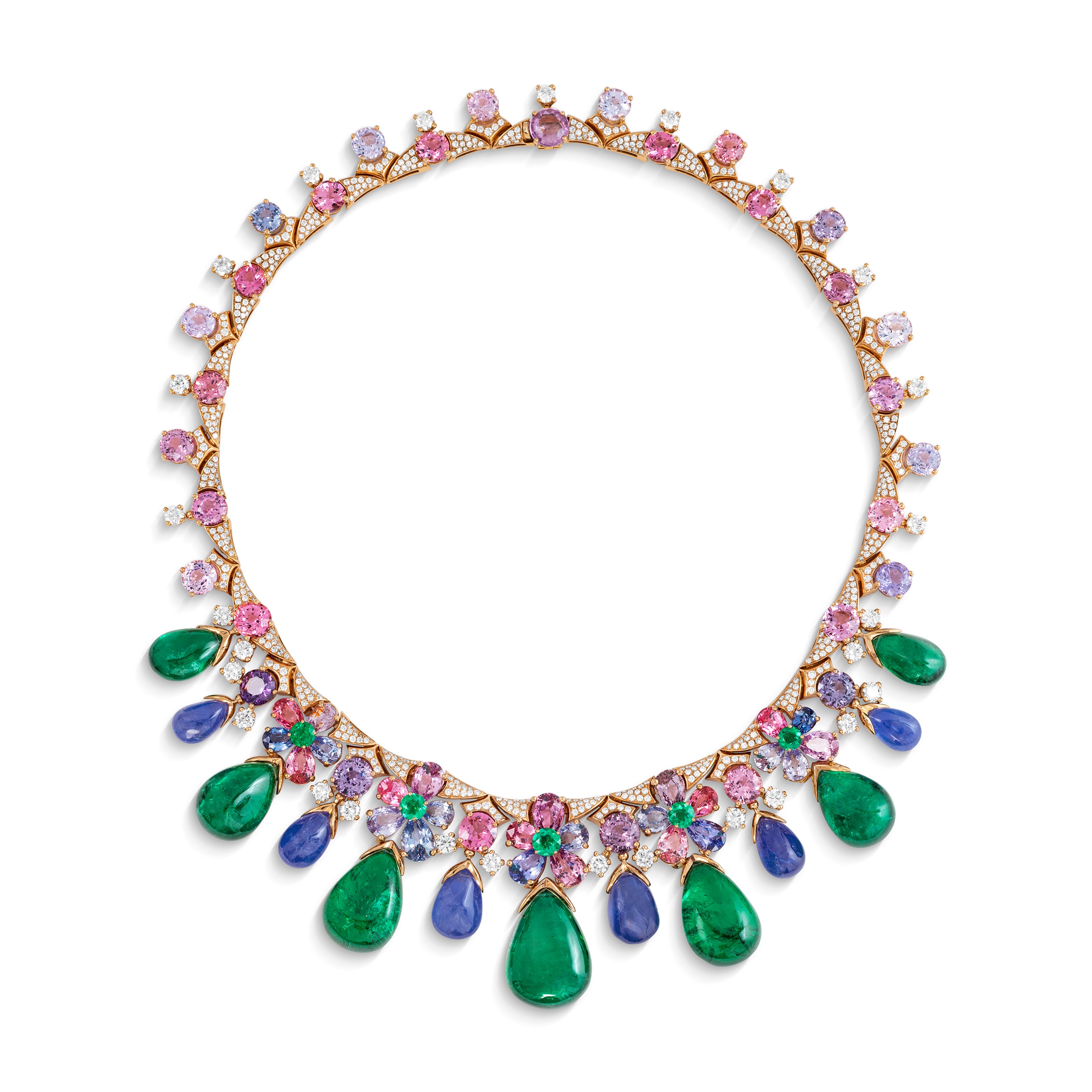 BULGARI MULTI-GEM NECKLACE