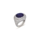 SAPPHIRE AND DIAMOND RING
