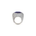 SAPPHIRE AND DIAMOND RING