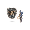 JAR MULTI-GEM 'PANSY' EARRINGS