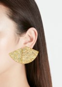 JAR CHRYSOBERYL 'FAN' EARRINGS