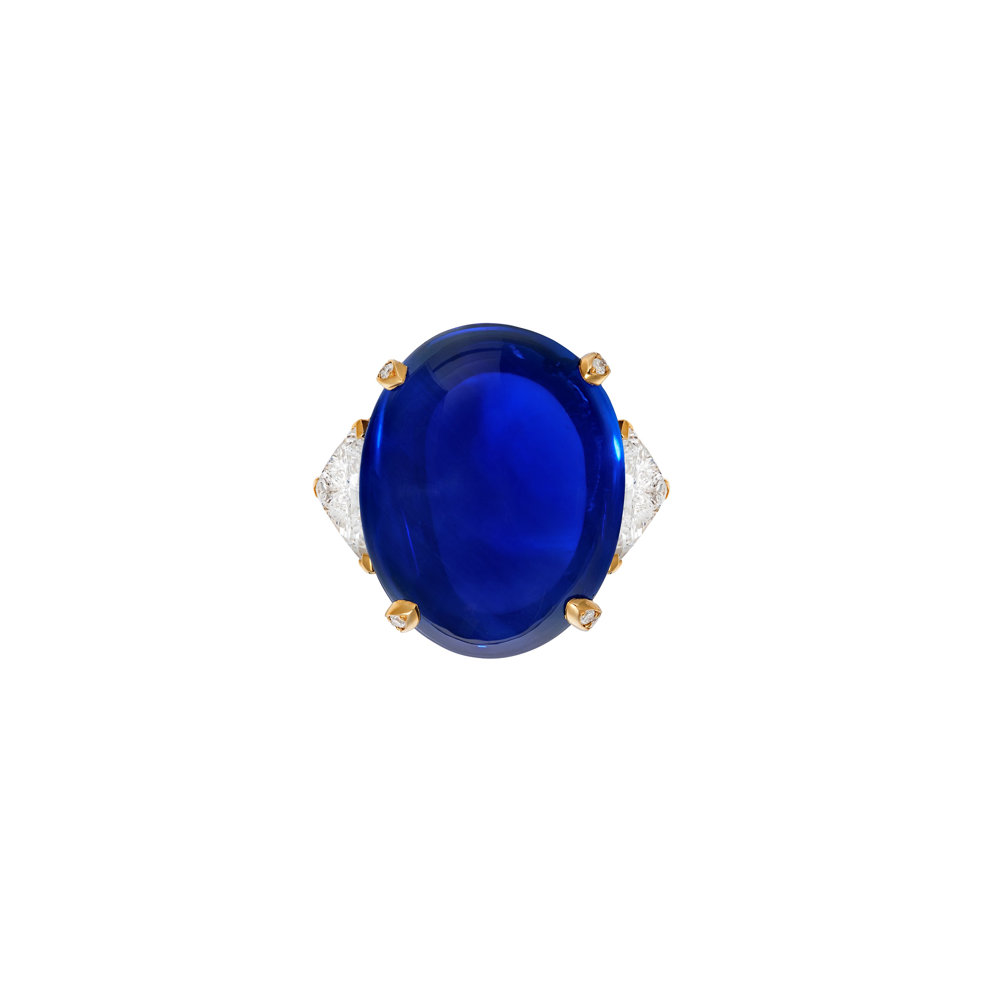 SAPPHIRE AND DIAMOND RING