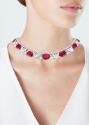 RUBY AND DIAMOND NECKLACE
