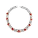 RUBY AND DIAMOND NECKLACE