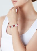 RUBY AND DIAMOND BRACELET