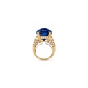 SAPPHIRE AND DIAMOND RING