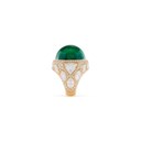 EMERALD AND DIAMOND RING