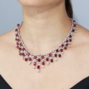 RUBY AND DIAMOND NECKLACE