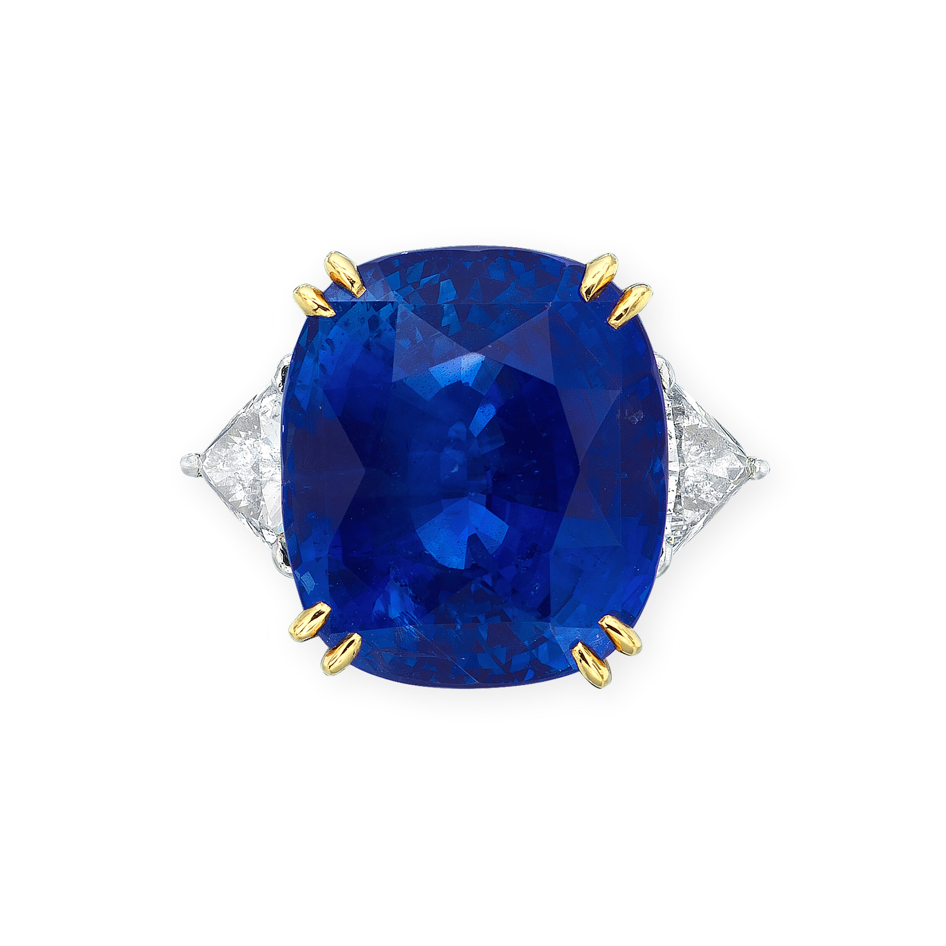 SAPPHIRE AND DIAMOND RING