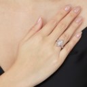 COLOURED DIAMOND RING