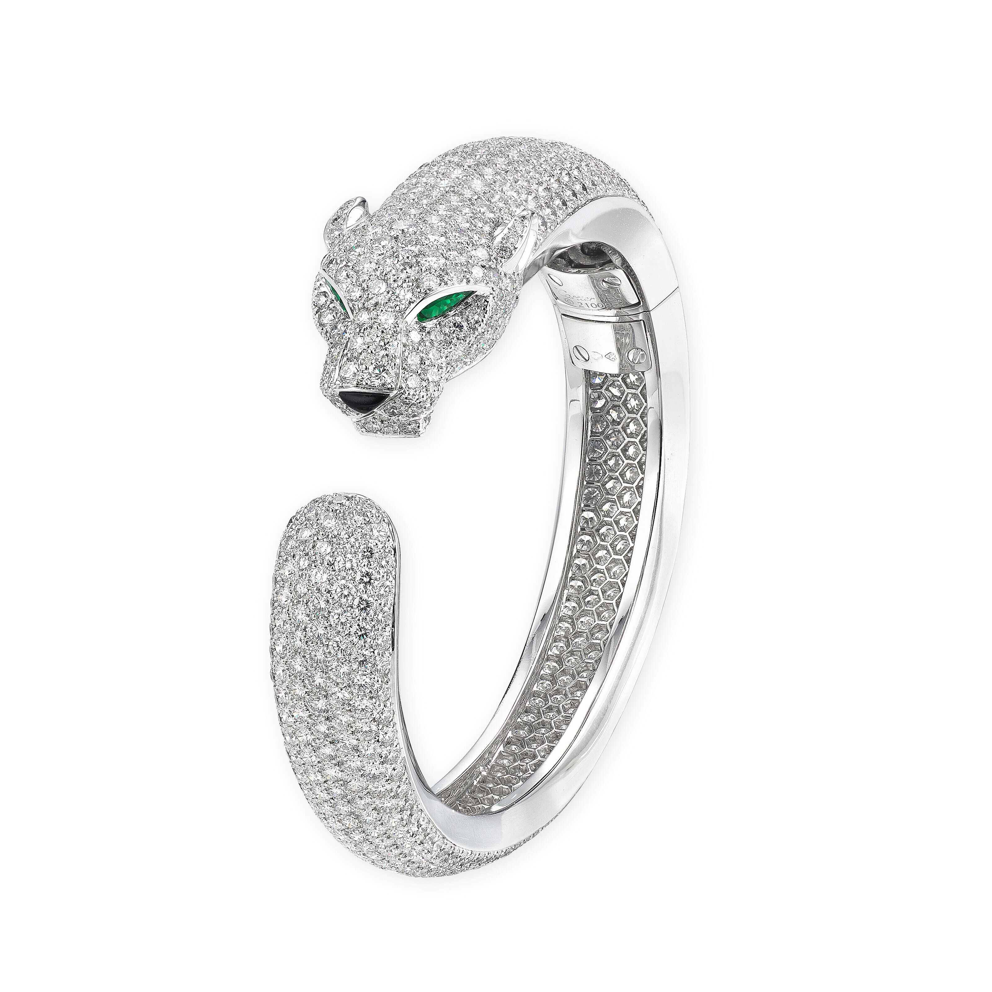 CARTIER MULTI-GEM 'PANTHÈRE' BANGLE