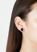 RUBY AND DIAMOND EARRINGS