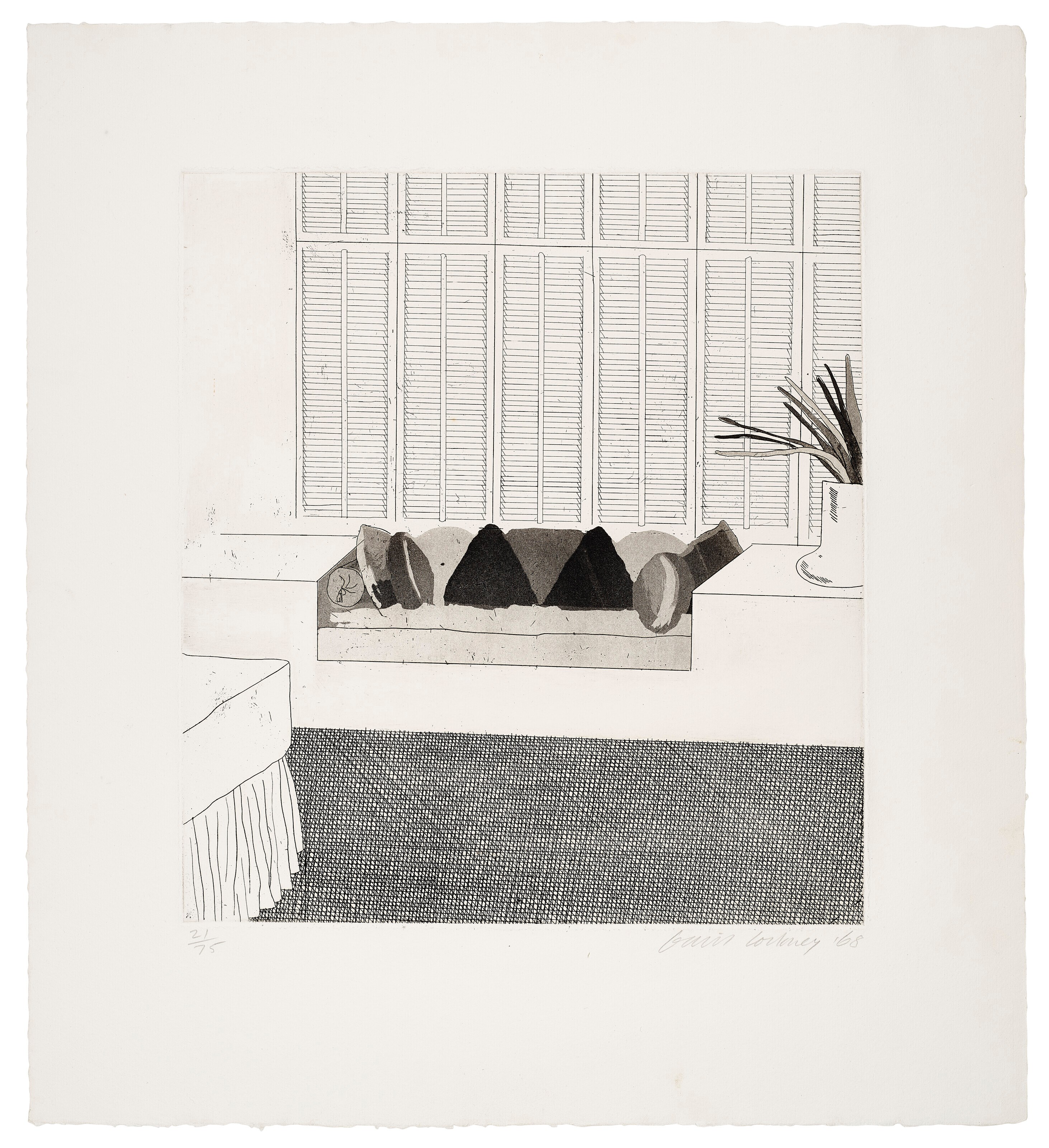 DAVID HOCKNEY (B. 1937)