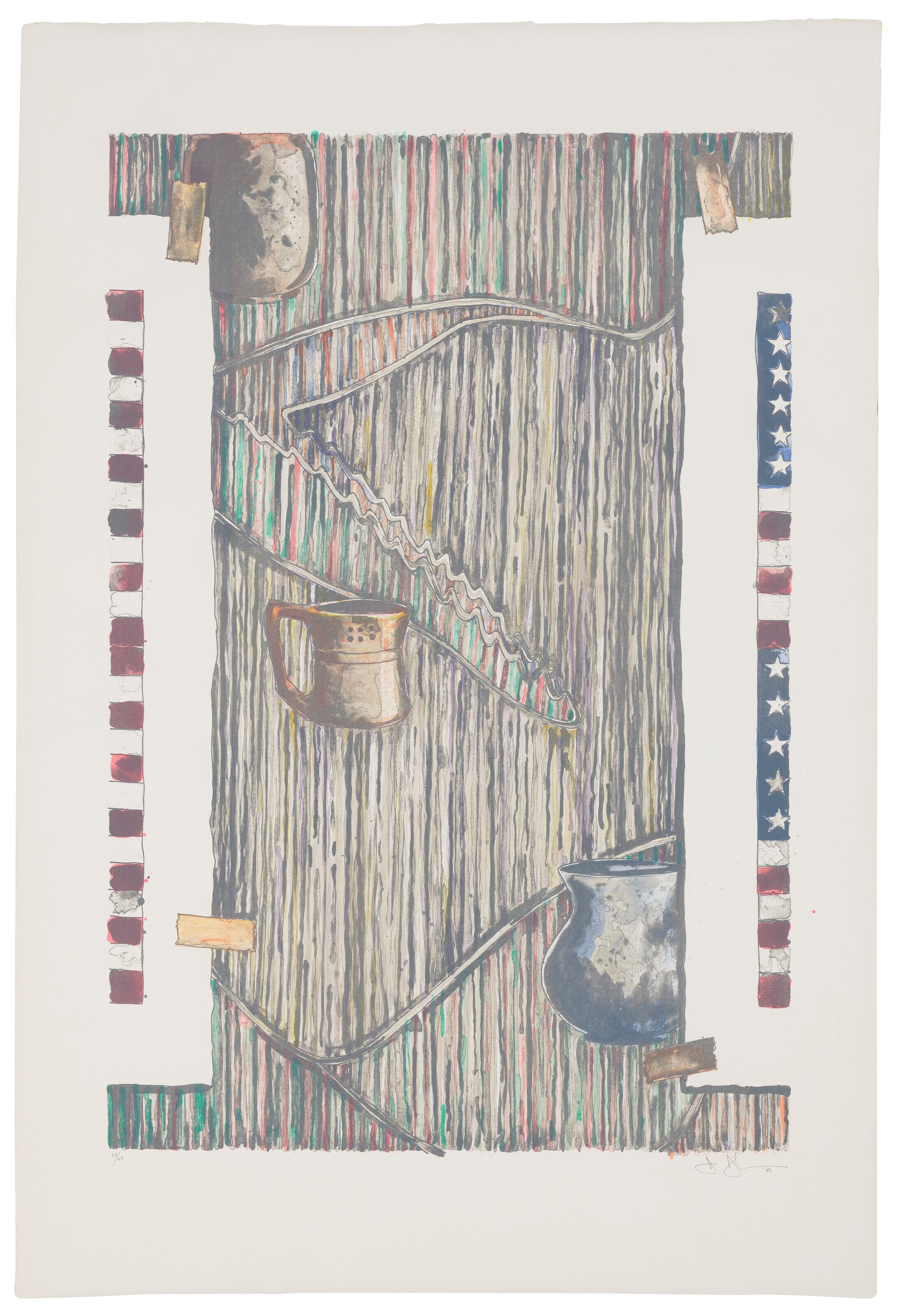 JASPER JOHNS (B. 1930)