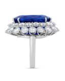 SAPPHIRE AND DIAMOND RING