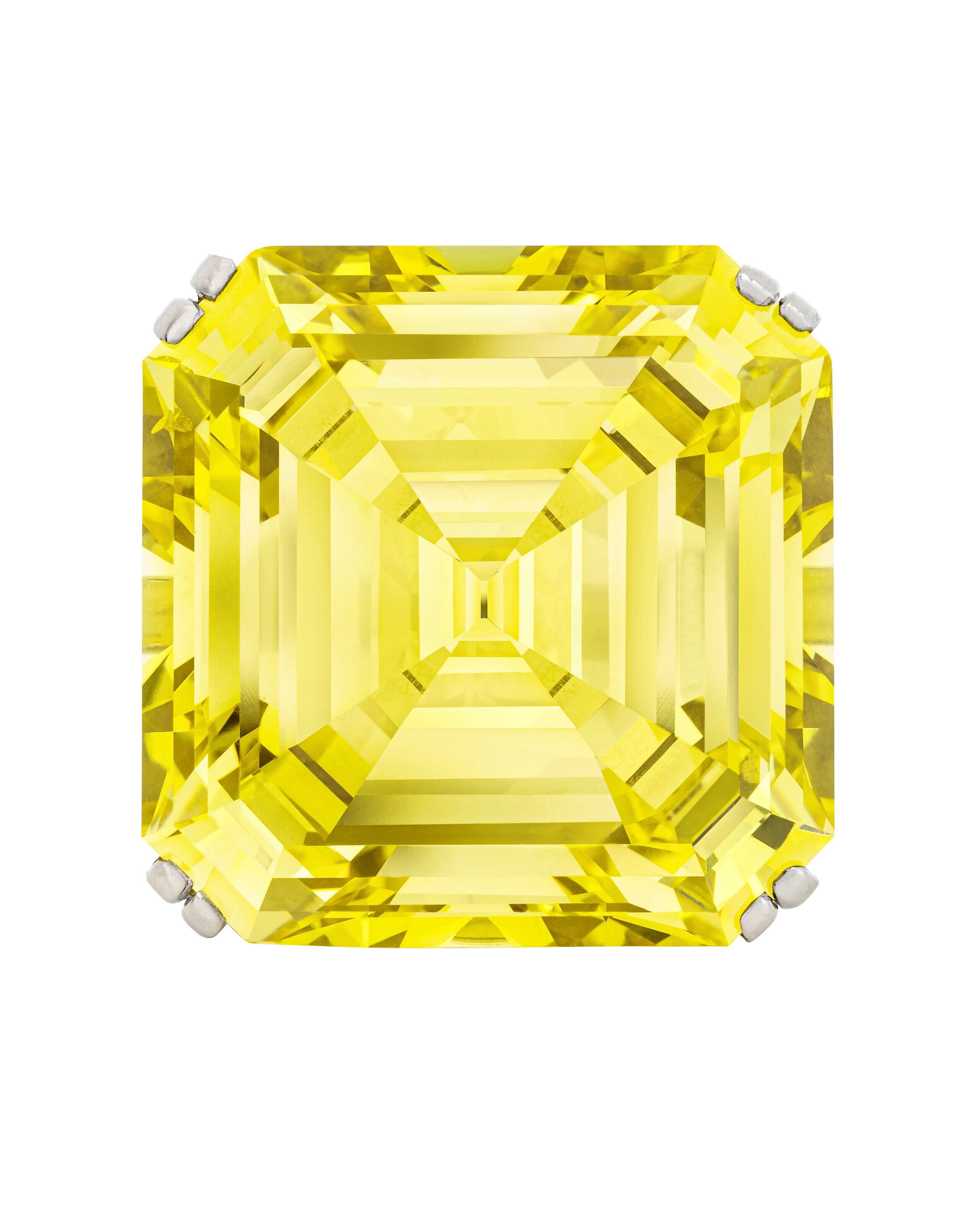 TREATED COLOURED DIAMOND RING