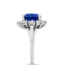SAPPHIRE AND DIAMOND RING