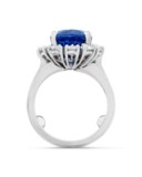 SAPPHIRE AND DIAMOND RING
