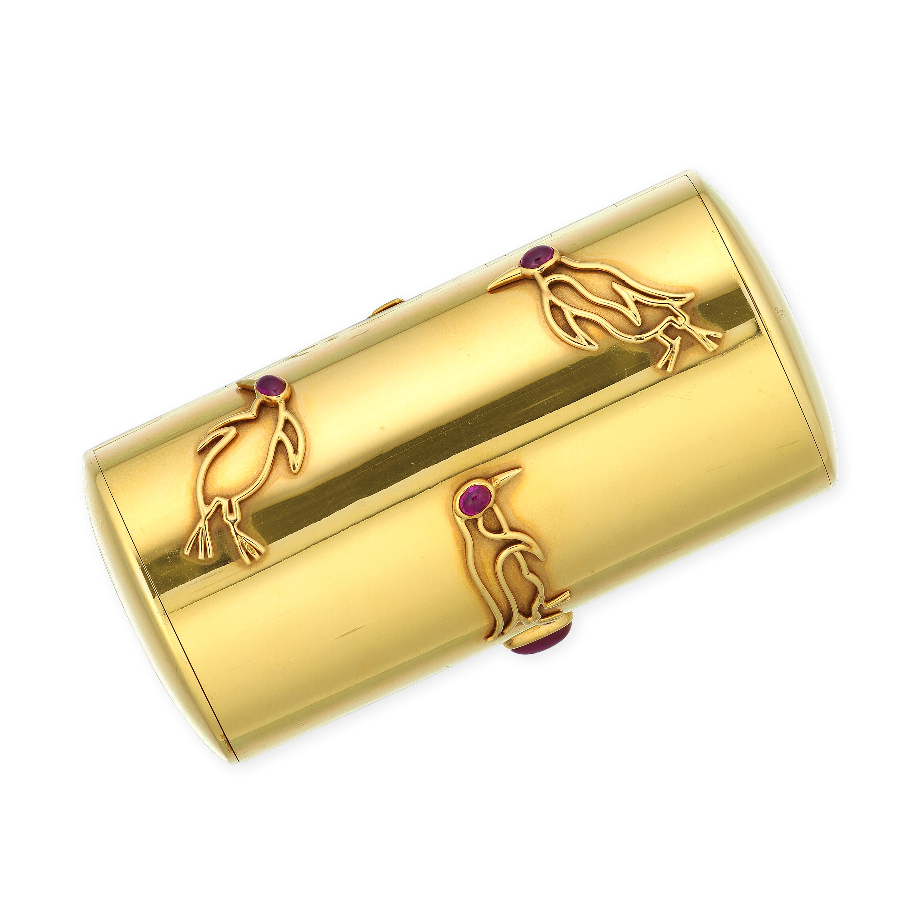 CARTIER RUBY CIGARETTE CASE