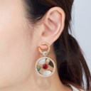 BULGARI MULTI-GEM EARRINGS