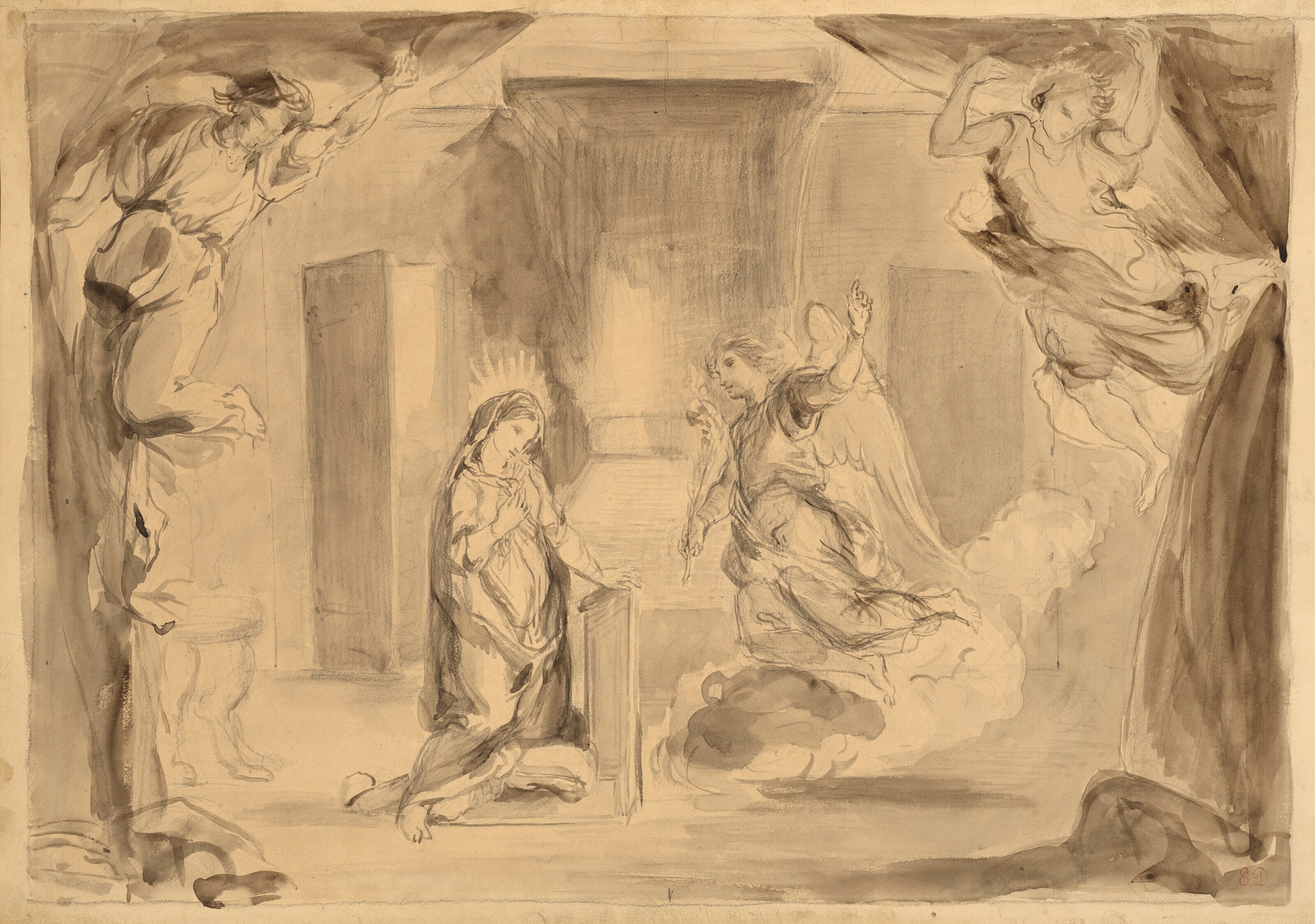 FERDINAND-VICTOR-EUGÈNE DELACROIX (CHARENTON-SAINT-MAURICE 1798-1863 PARIS)