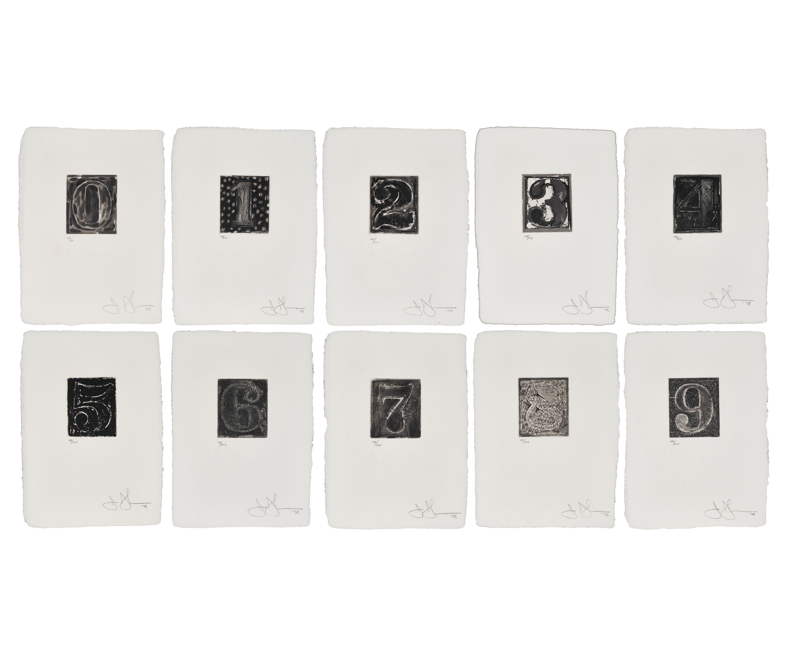 JASPER JOHNS (B. 1930)