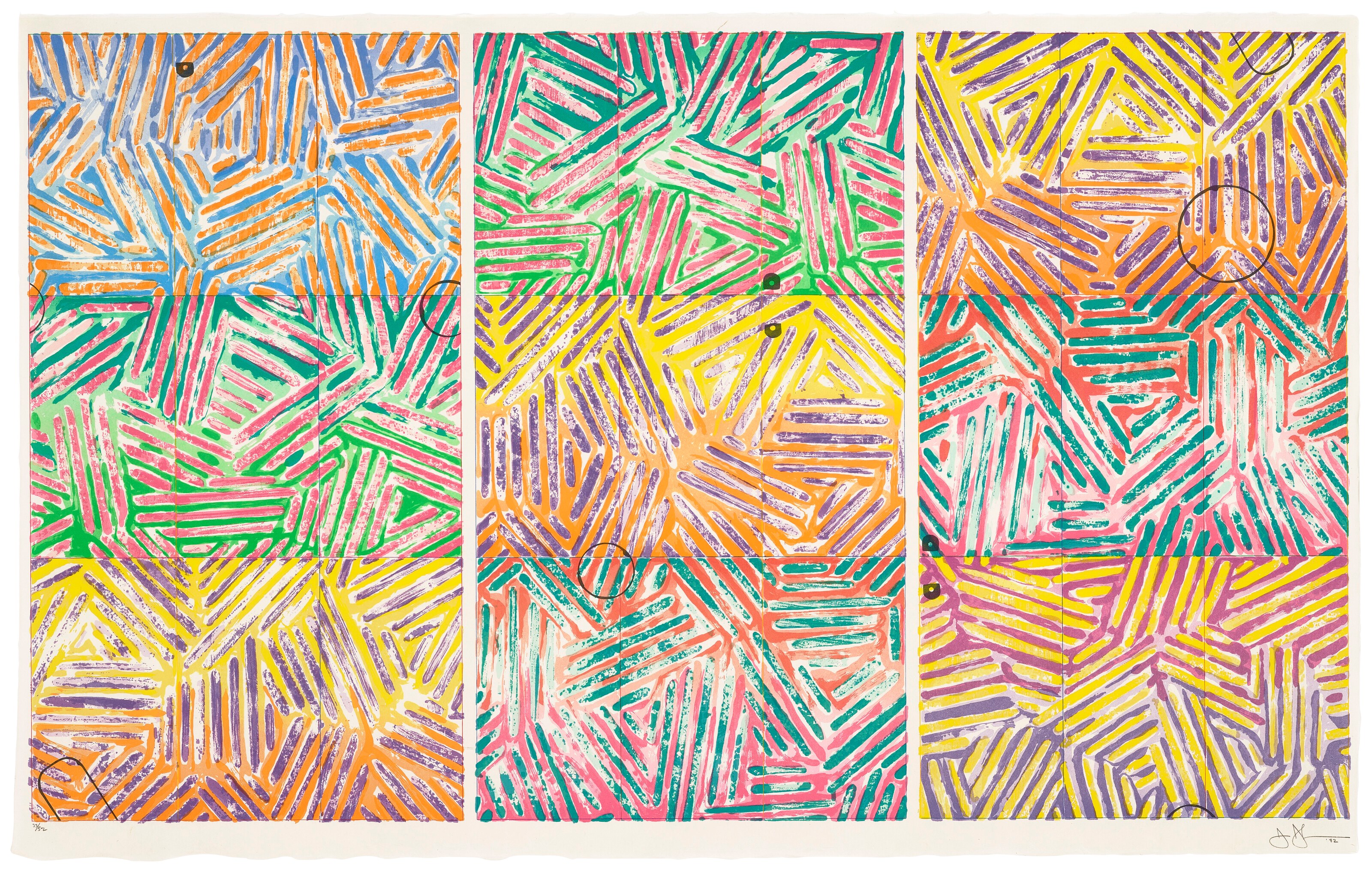 JASPER JOHNS (B. 1930)