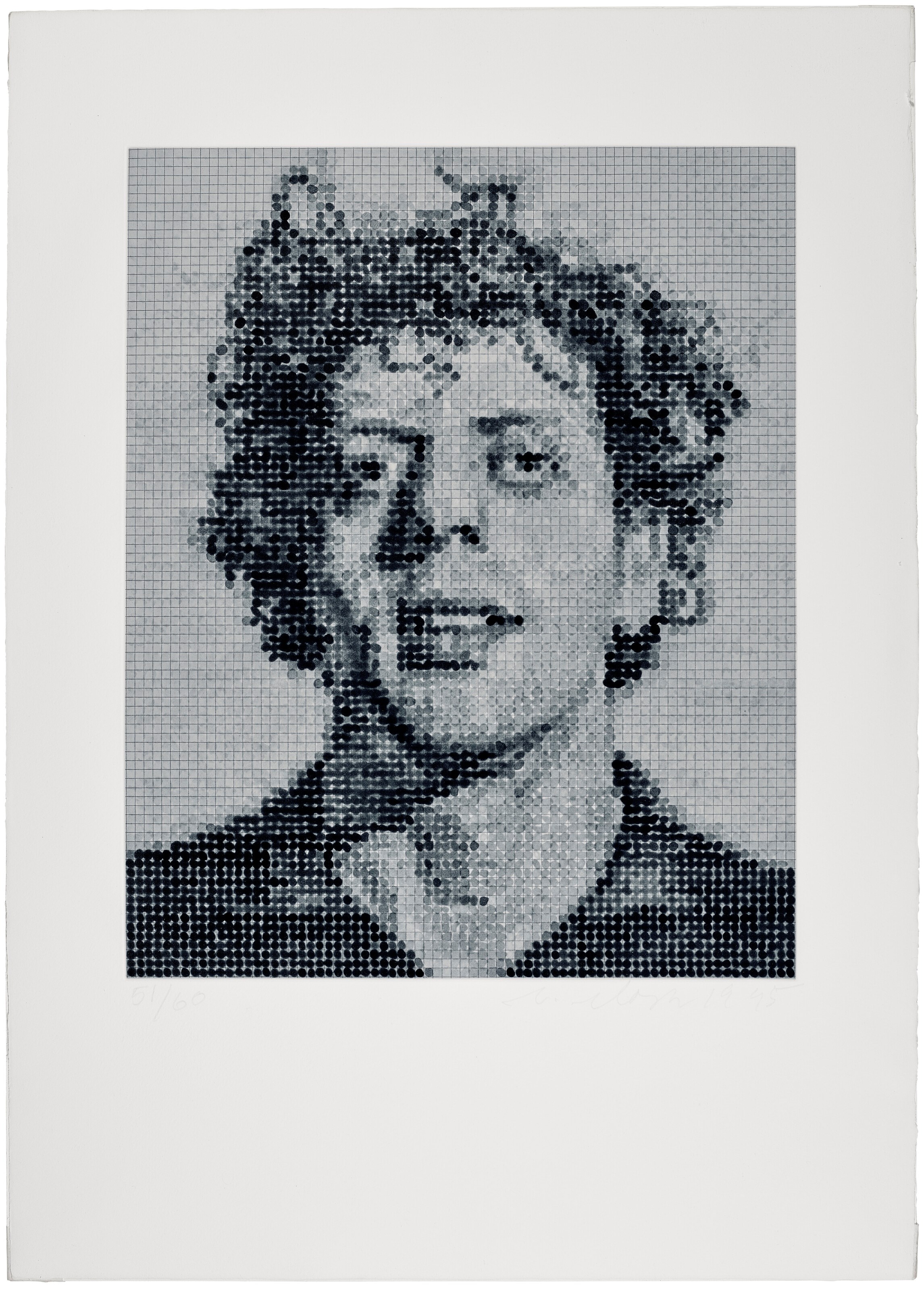 CHUCK CLOSE (1940-2021)