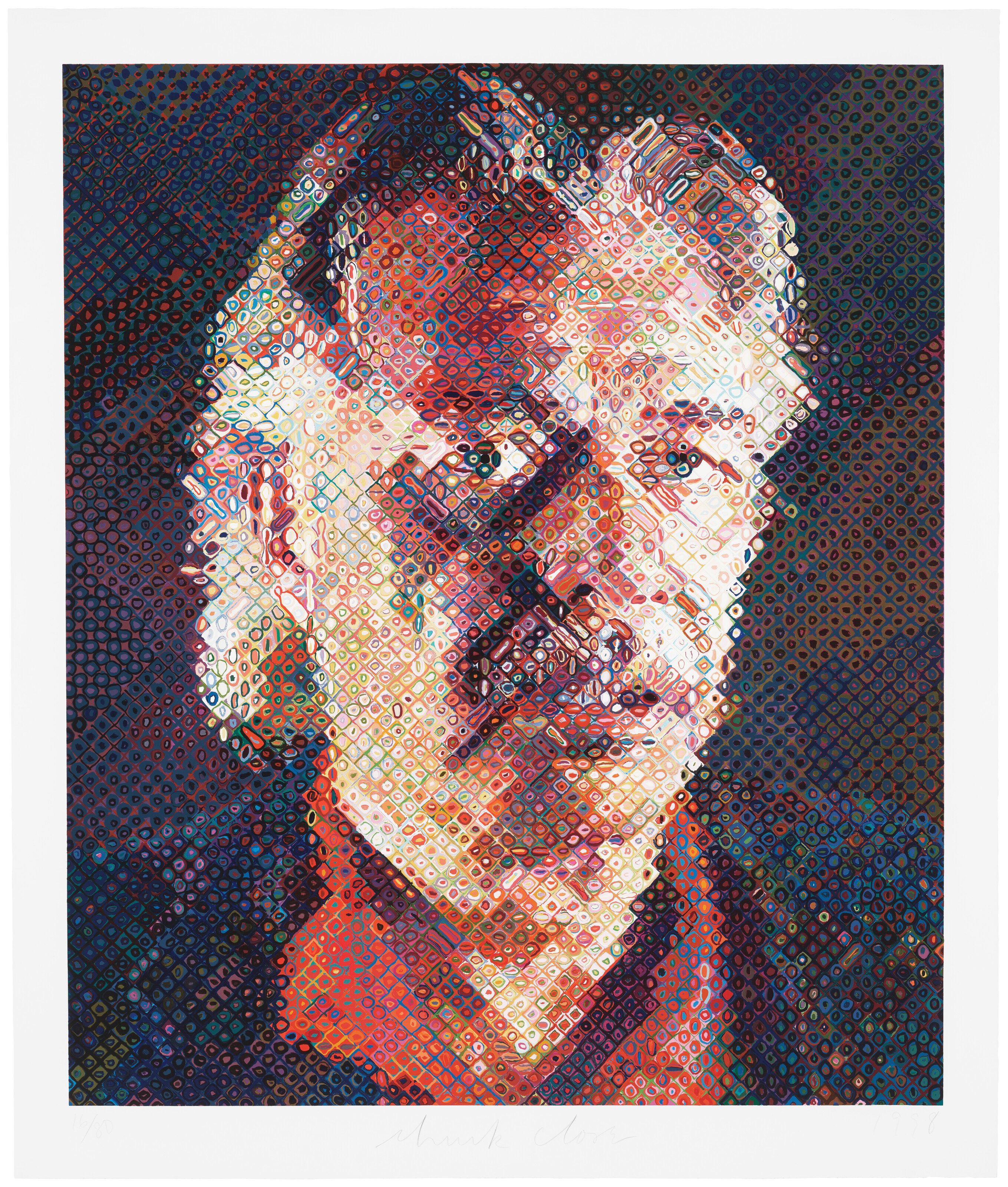 CHUCK CLOSE (1940-2021)