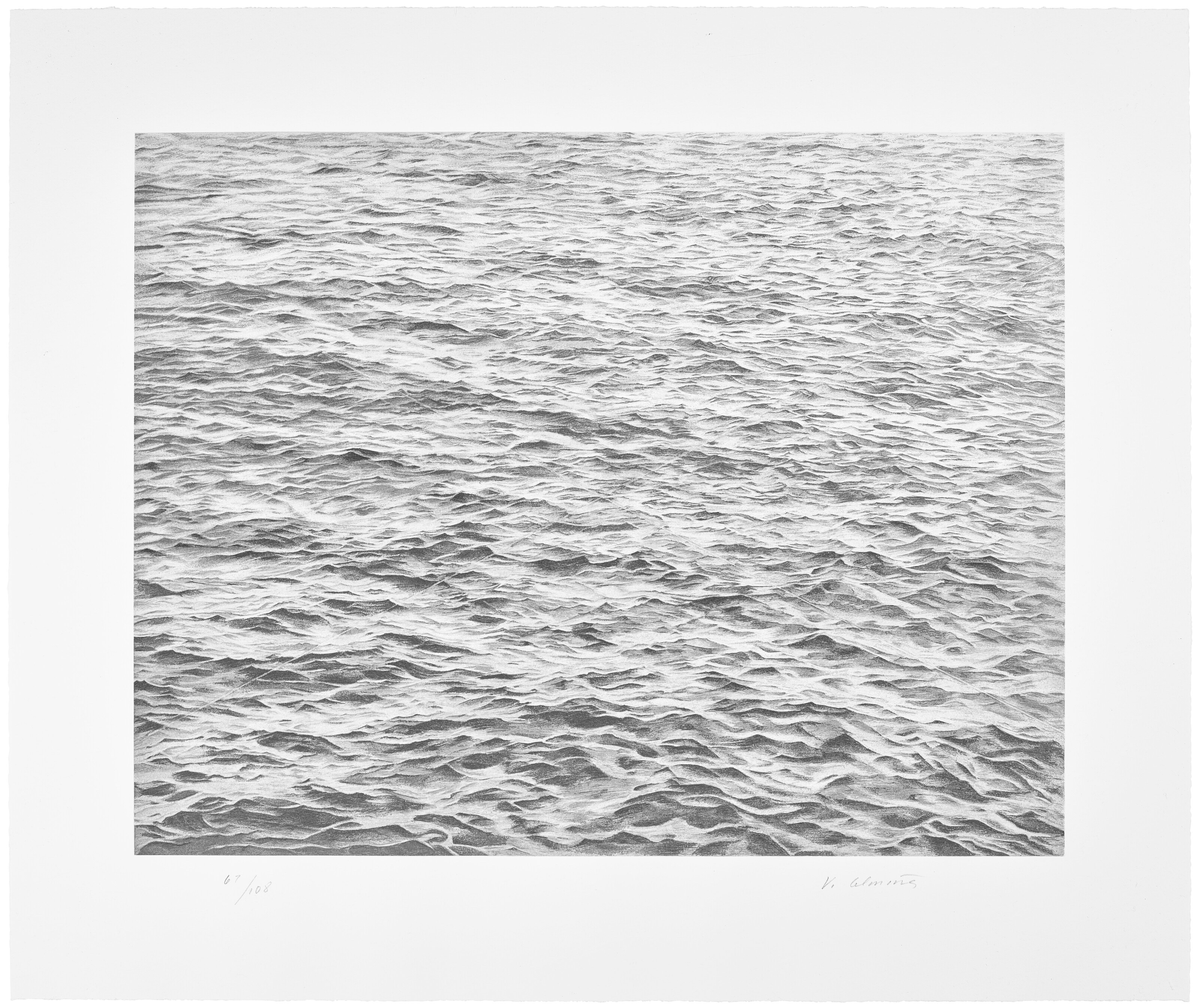 VIJA CELMINS (B. 1938)