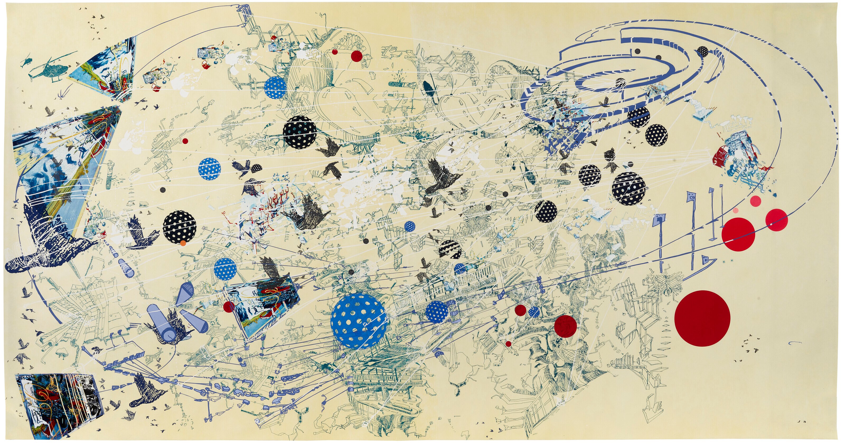 SARAH SZE (B. 1969)