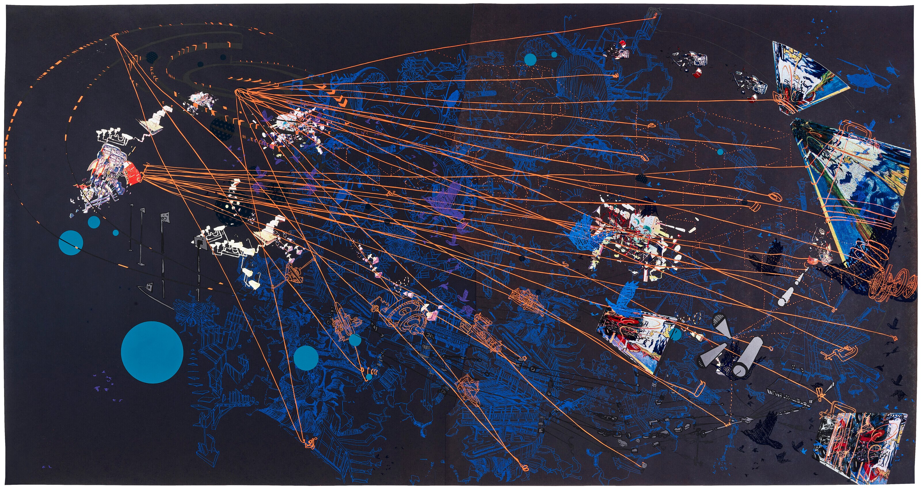 SARAH SZE (B. 1969)