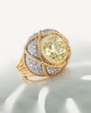 VERDURA DIAMOND 'X' RING