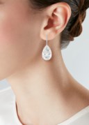 PAIR OF DIAMOND EARRINGS