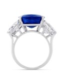 SAPPHIRE AND DIAMOND RING