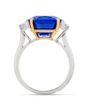 SAPPHIRE AND DIAMOND RING