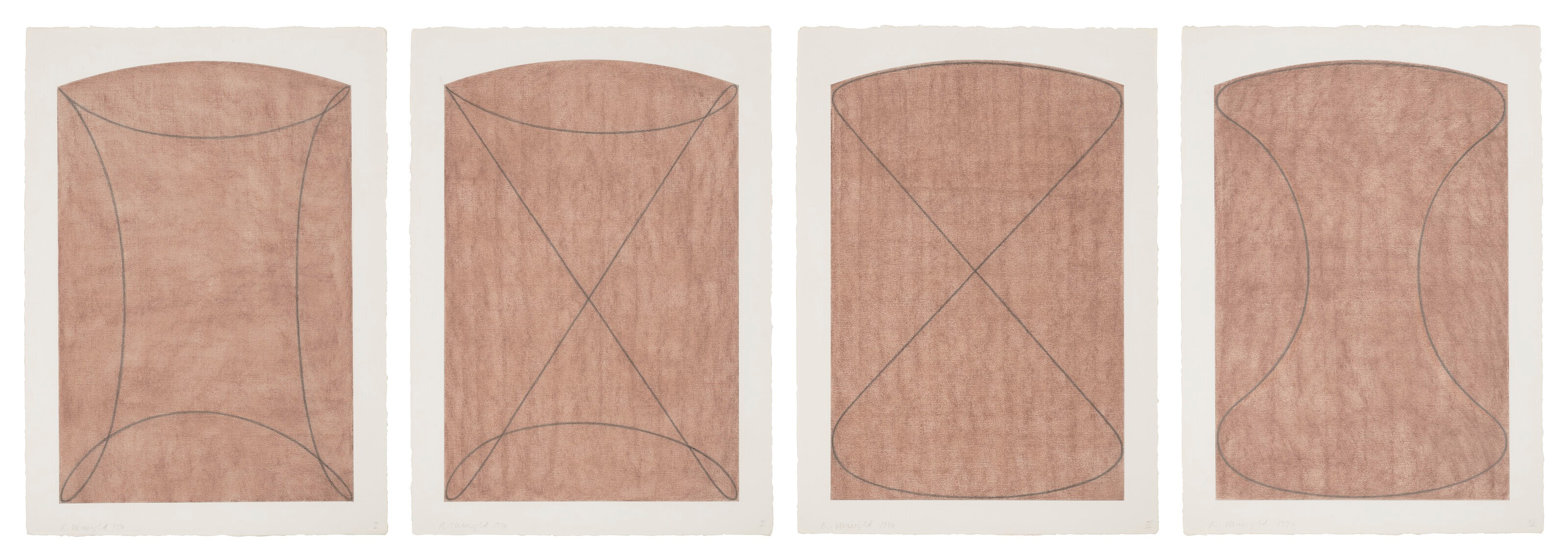 ROBERT MANGOLD (B. 1937)