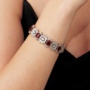 NO RESERVE - RUBY AND DIAMOND BRACELET