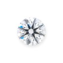 TWO UNMOUNTED DIAMONDS