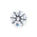 TWO UNMOUNTED DIAMONDS
